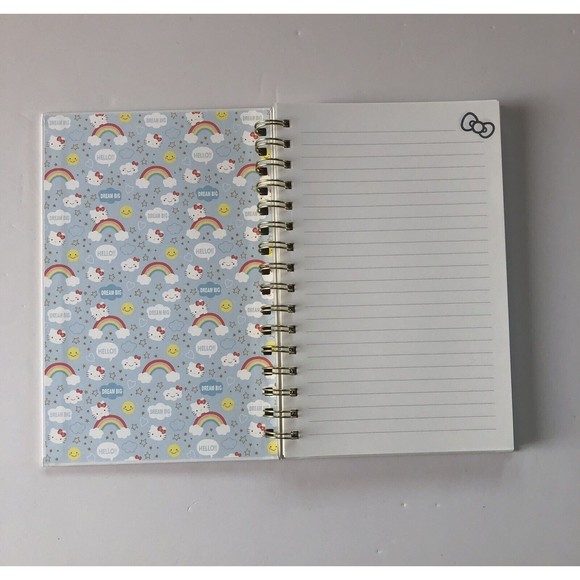 Sanrio Hello Kitty Dream Big 160 Lined Pages 5.5" x 8.5" Spiral Notebook - Picture 3 of 7